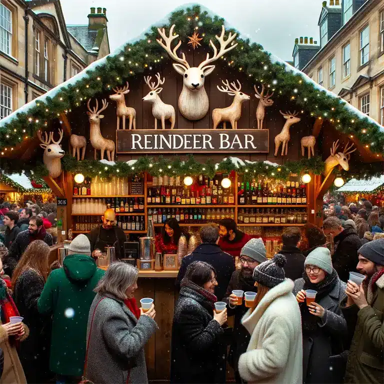 The Reindeer Bar Canterbury Christmas Market 2024